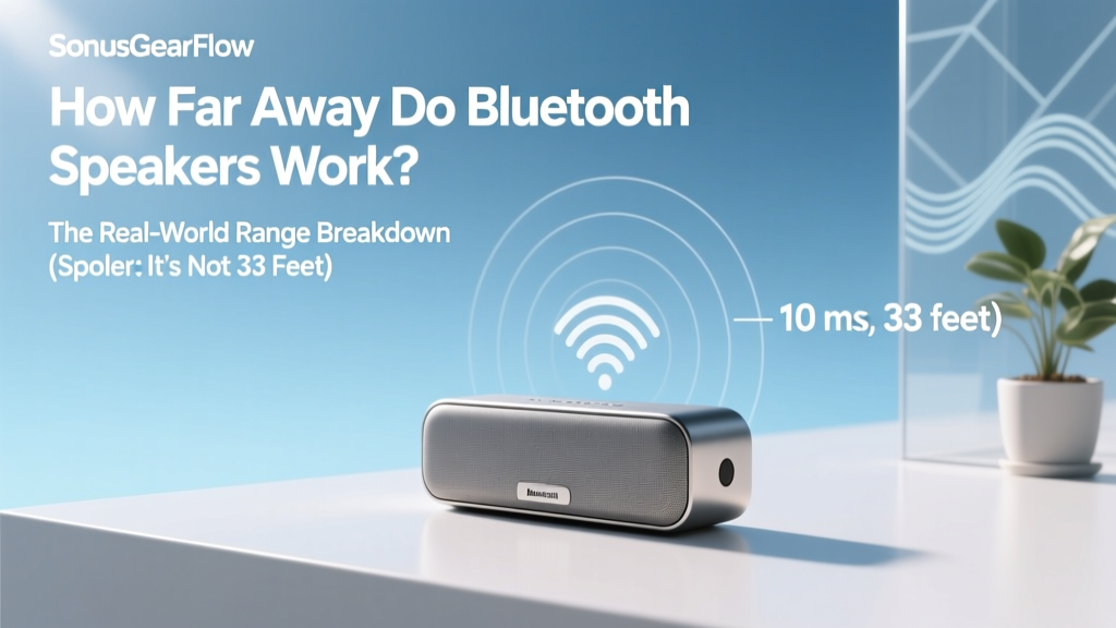 How Far Away Do Bluetooth Speakers Work? The Real-World Range Breakdown (Spoiler: It’s Not 33 Feet Indoors—Here’s Why & How to Double Your Distance)