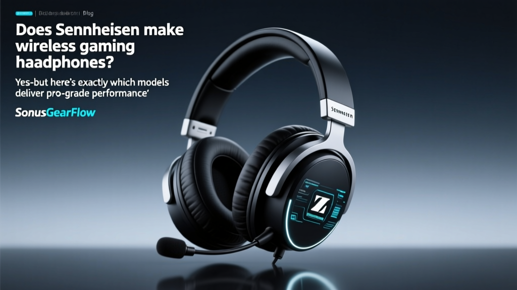 Does Sennheiser make wireless gaming headphones? Yes—but here’s exactly which models deliver pro-grade latency, mic clarity, and battery life (and which ones you should skip in 2024)