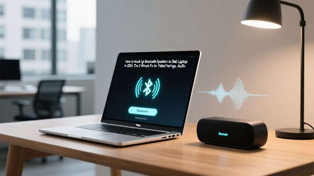 How to Hook Up Bluetooth Speakers to Dell Laptop in 2024: The 5-Minute Fix for Failed Pairings, Audio Lag, and 'No Device Found' Errors (Even on XPS, Inspiron & Latitude)