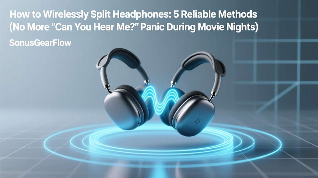 How to Wirelessly Split Headphones: 5 Reliable Methods (No More 'Can You Hear Me?' Panic During Movie Night or Studio Sessions)