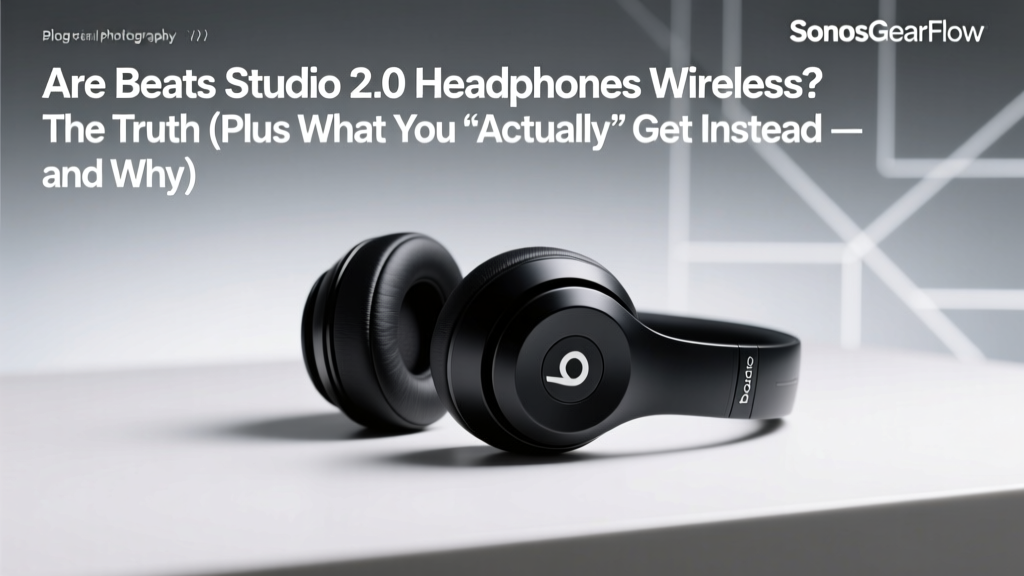 Are Beats Studio 2.0 Headphones Wireless? The Truth (Plus What You *Actually* Get Instead — and Why It Still Matters in 2024)