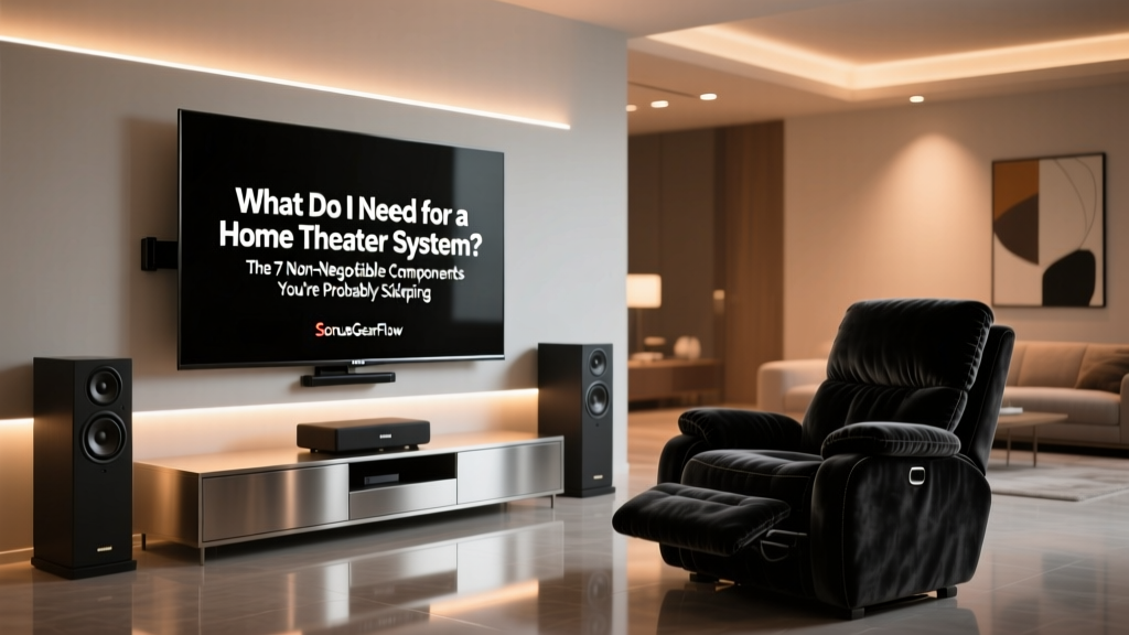What Do I Need for a Home Theater System? The 7 Non-Negotiable Components You’re Probably Skipping (And Why They’re Costing You Immersion)