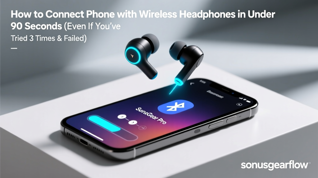 How to Connect Phone with Wireless Headphones in Under 90 Seconds (Even If You’ve Tried 3 Times & Failed): The Exact Tap Sequence Your Manual Skipped — Plus Why ‘Bluetooth On’ Isn’t Enough