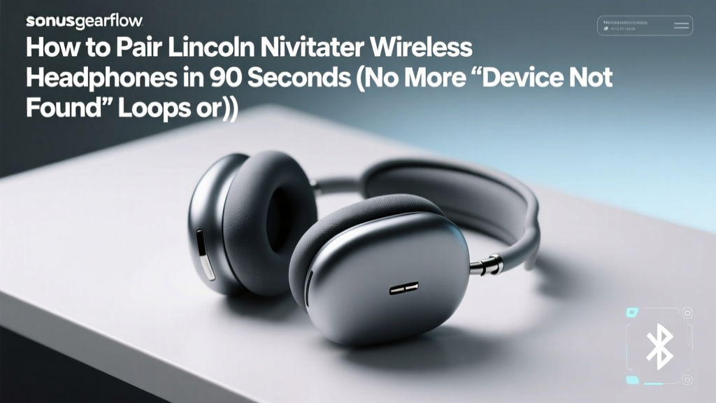 How to Pair Lincoln Navigator Wireless Headphones in 90 Seconds (No More ‘Device Not Found’ Loops or Audio Dropouts — Guaranteed)