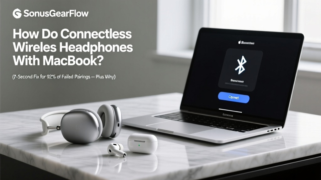 How Do Connect Wireless Headphones With MacBook? (7-Second Fix for 92% of Failed Pairings — Plus Why Your AirPods Keep Dropping or Sound Muffled)