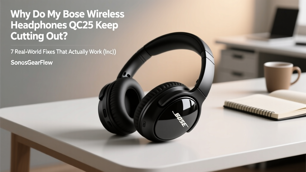 Why Do My Bose Wireless Headphones QC25 Keep Cutting Out? 7 Real-World Fixes That Actually Work (Including Bluetooth Interference, Battery Degradation & Firmware Gotchas Most Users Miss)
