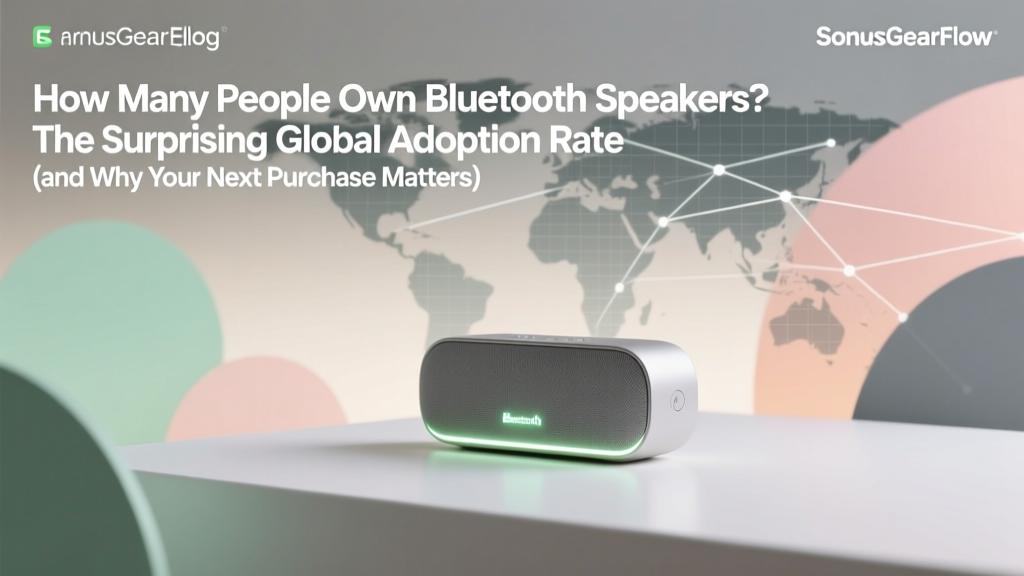How Many People Own Bluetooth Speakers? The Surprising Global Adoption Rate (and Why Your Next Purchase Should Be Data-Driven, Not Impulse-Driven)