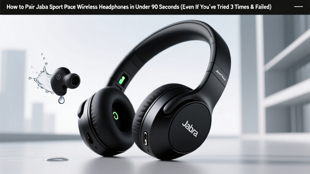 How to Pair Jabra Sport Pace Wireless Headphones in Under 90 Seconds (Even If You’ve Tried 3 Times & Failed — Here’s the Exact Button Combo Your Manual Hides)