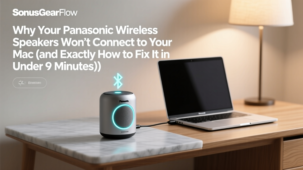 Why Your Panasonic Wireless Speakers Won’t Connect to Your Mac (and Exactly How to Fix It in Under 90 Seconds — No Resetting, No Firmware Downloads, Just Real Bluetooth Logic)