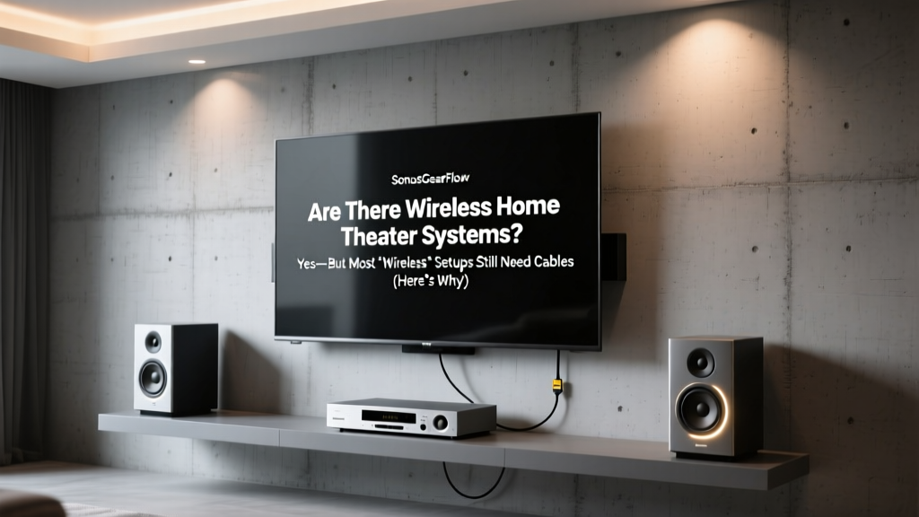 Are There Wireless Home Theater Systems? Yes—But Most ‘Wireless’ Setups Still Need Cables (Here’s What Actually Works in 2024 Without Compromising Sound Quality or Sync)