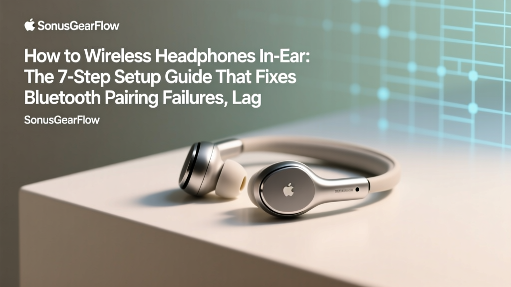 How to Wireless Headphones In-Ear: The 7-Step Setup Guide That Fixes Bluetooth Pairing Failures, Lag, and One-Side Audio—No Tech Degree Required