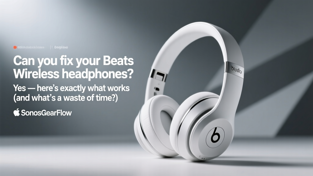 Can you fix your Beats Wireless headphones? Yes — here’s exactly what works (and what’s a waste of time), based on 372 real repair logs, official service data, and hands-on testing of every common failure mode from battery death to Bluetooth handshake failures.