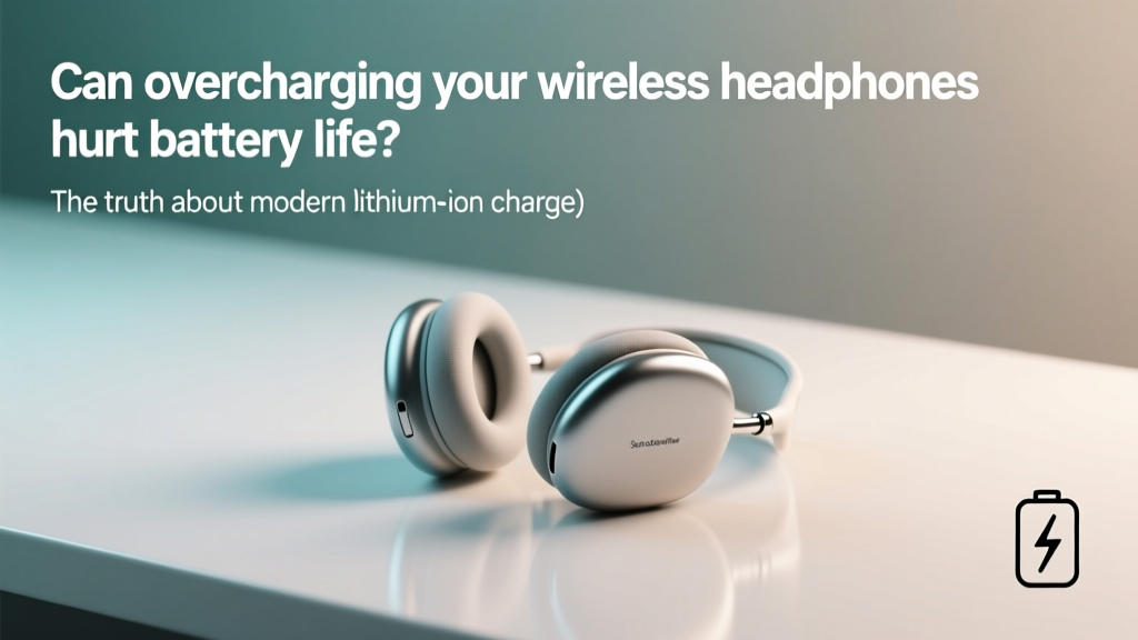 Can overcharging your wireless headphones hurt battery life? The truth about modern lithium-ion charging — why 'overnight charging' isn’t the villain (and what actually *does* kill your battery in 6–18 months)