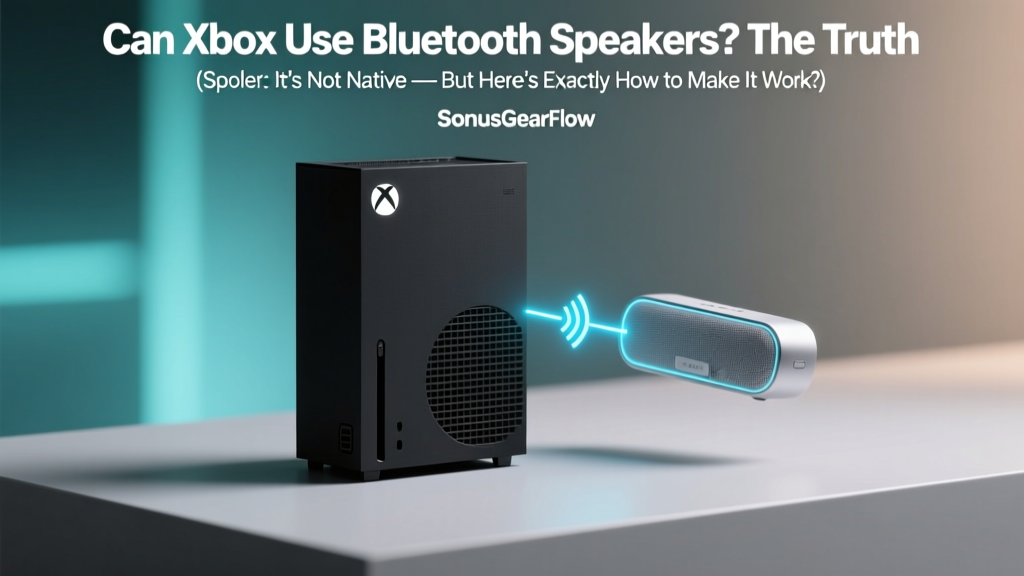 Can Xbox Use Bluetooth Speakers? The Truth (Spoiler: It’s Not Native — But Here’s Exactly How to Make It Work Without Lag, Dropouts, or Buying New Gear)