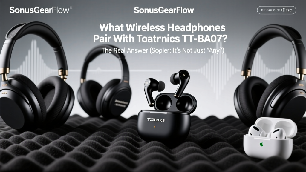 What Wireless Headphones Pair With Toatronics TT-BA07? The Real Answer (Spoiler: It’s Not Just ‘Any Bluetooth’ — Here’s Exactly Which Models Connect Reliably, Avoid Dropouts, and Unlock Full AptX HD/Low Latency)