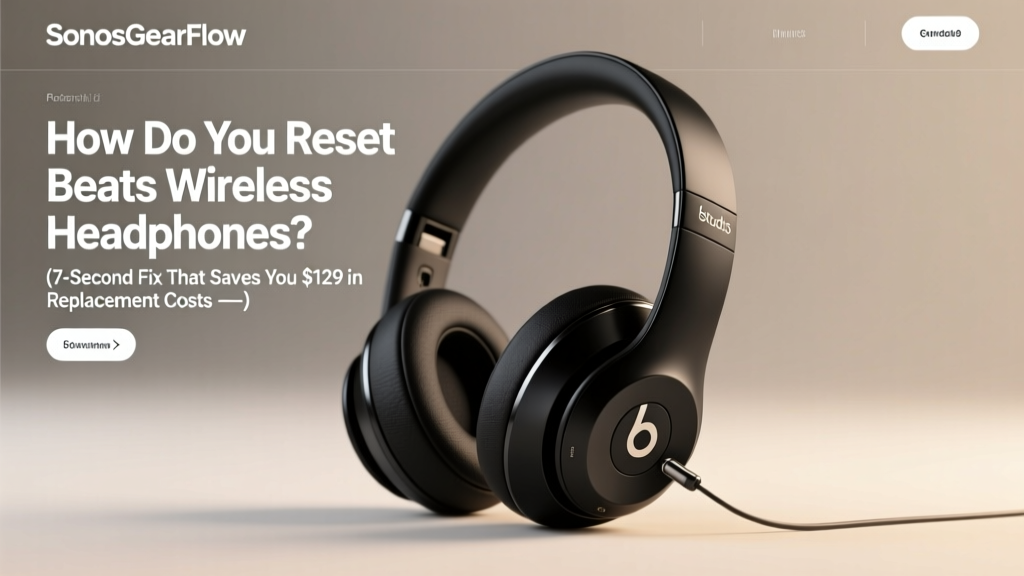 How Do You Reset Beats Wireless Headphones? (7-Second Fix That Saves You $129 in Replacement Costs — No Tech Skills Required)