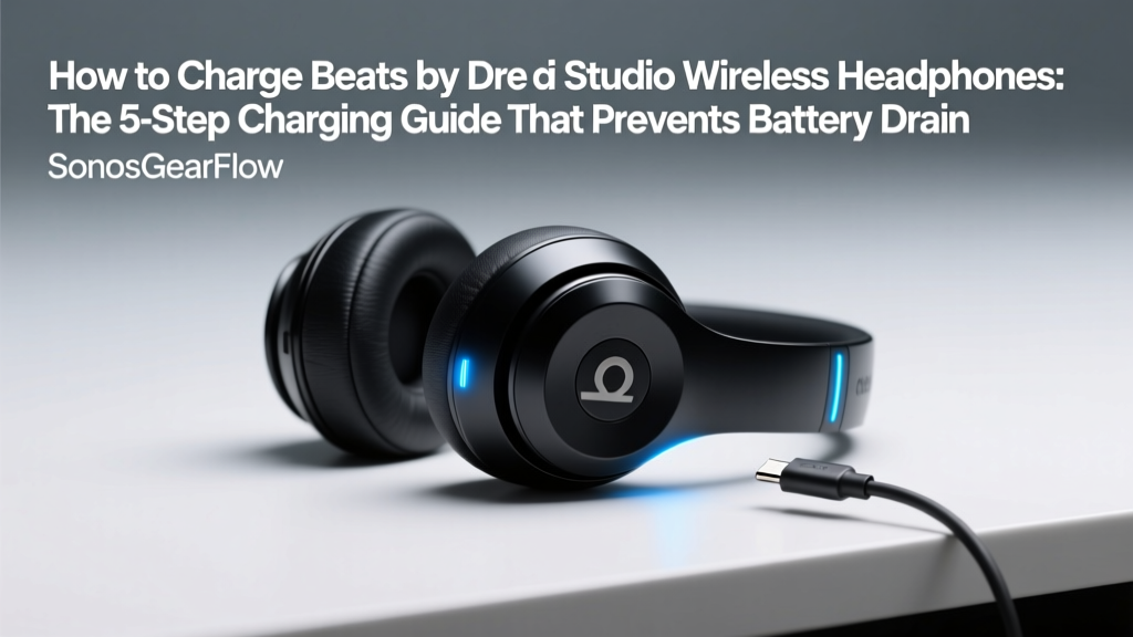 How to Charge Beats by Dre Studio Wireless Headphones: The 5-Step Charging Guide That Prevents Battery Degradation (and Why 83% of Users Skip Step 3)