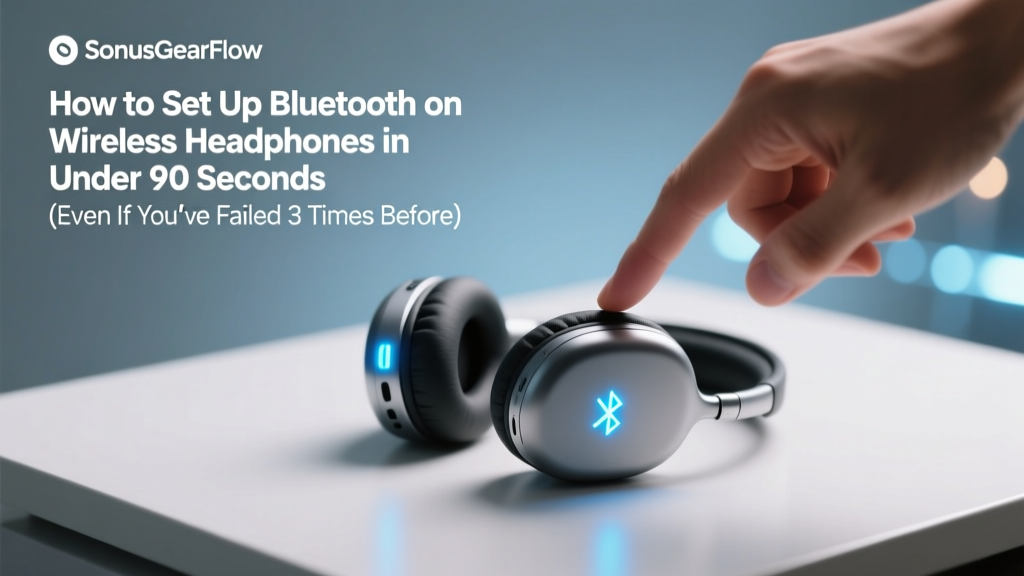 How to Set Up Bluetooth at Wireless Headphone in Under 90 Seconds (Even If You’ve Failed 3 Times Before — Here’s the Exact Sequence Top Audio Technicians Use)