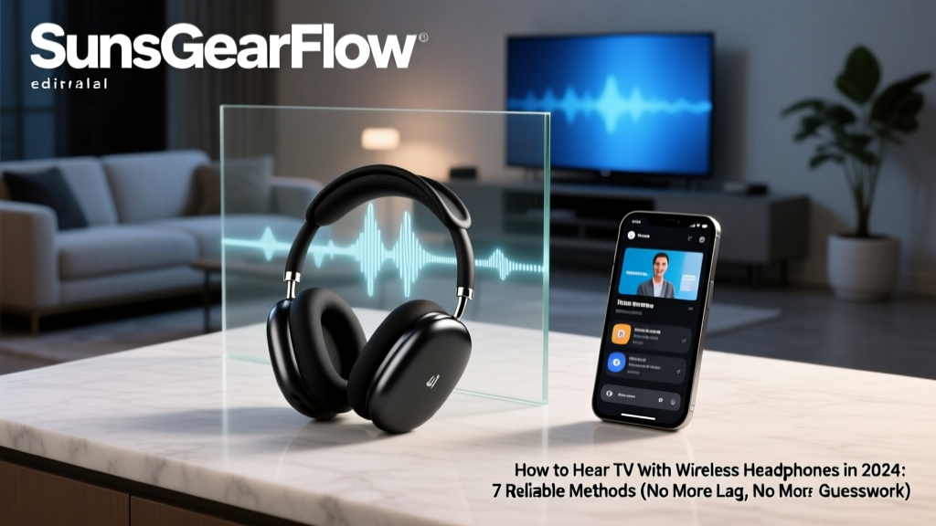 How to Hear TV with Wireless Headphones in 2024: 7 Reliable Methods (No More Lag, No More Guesswork—Tested by Audio Engineers)
