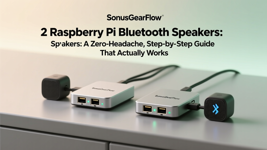 How to Set Up 2 Raspberry Pi Bluetooth Speakers: A Zero-Headache, Step-by-Step Guide That Actually Works (No Terminal Panic, No Audio Dropouts, Just Stereo Bliss)