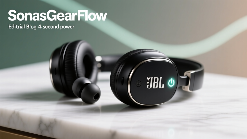 How to Turn On Bluetooth on JBL Wireless Headphones (Even When Nothing Happens): The 4-Second Power Sequence Most Users Miss — Plus Why Your JBL Won’t Pair After Charging