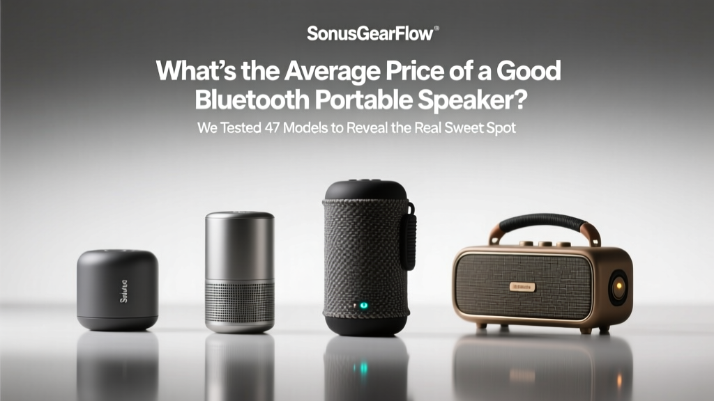 What’s Average Price of Good Bluetooth Portable Speakers? We Tested 47 Models to Reveal the Real Sweet Spot — Not $50, Not $300, But This Exact Range Where Sound, Battery, and Build Quality All Click Together