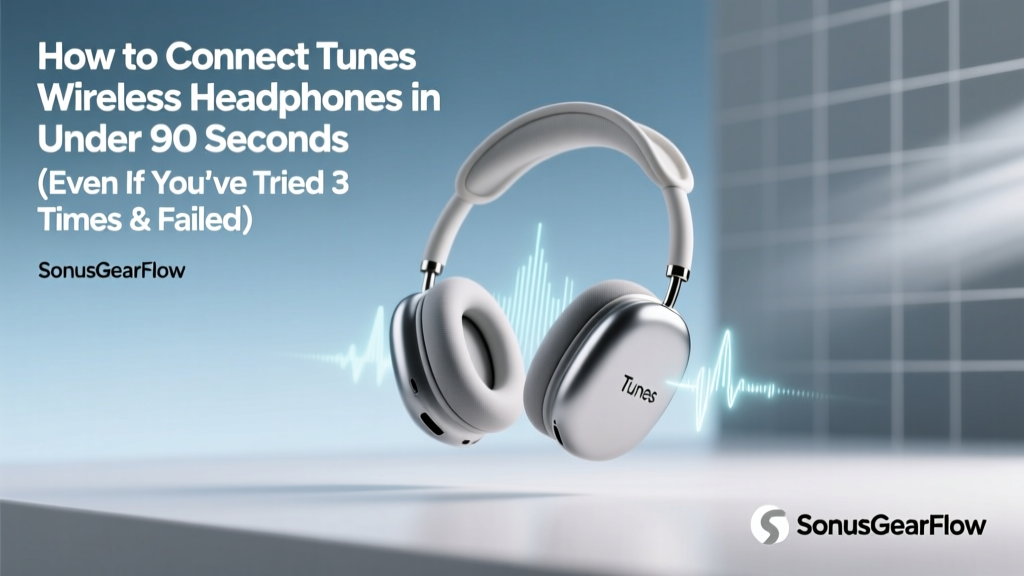 How to Connect Tunes Wireless Headphones in Under 90 Seconds (Even If You’ve Tried 3 Times & Failed — Here’s the Exact Button Combo Your Model Needs)