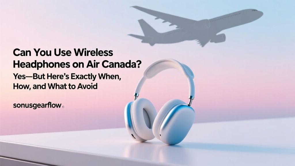 Can You Use Wireless Headphones on Air Canada? Yes—But Here’s Exactly When, How, and What to Avoid (2024 Updated Policy + Real Passenger Test Cases)