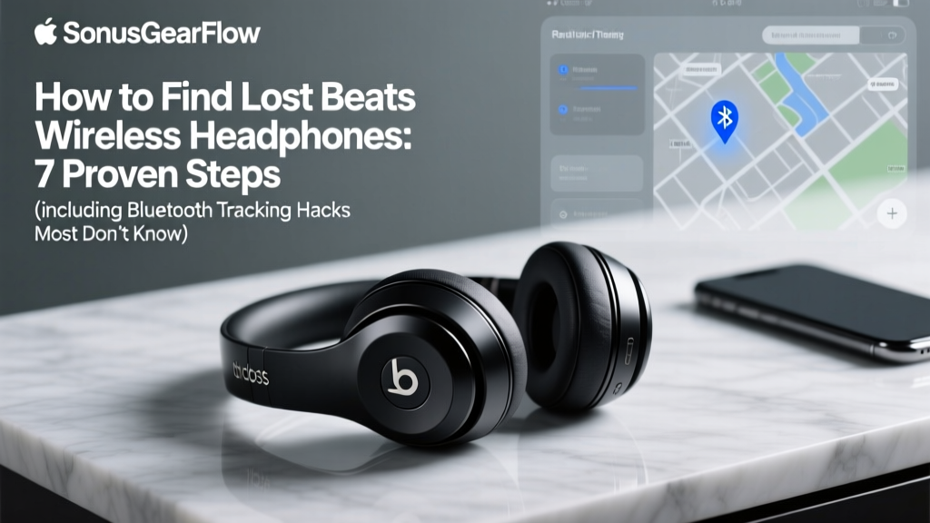 How to Find Lost Beats Wireless Headphones: 7 Proven Steps (Including Bluetooth Tracking Hacks Most Users Miss — No App Required)