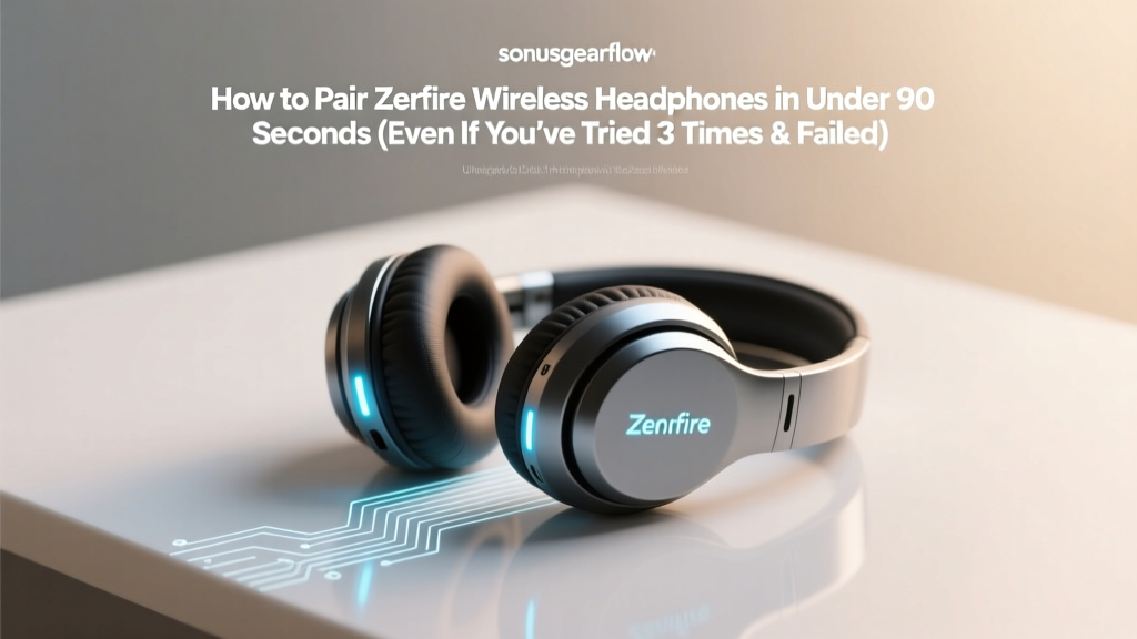How to Pair Zerofire Wireless Headphones in Under 90 Seconds (Even If You’ve Tried 3 Times & Failed — Here’s the Exact Button Combo Your Manual Hides)