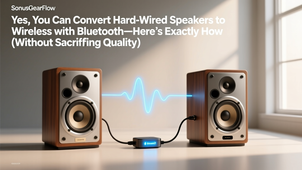Yes, You Can Convert Hard Wired Speakers to Wireless with Bluetooth—Here’s Exactly How (Without Sacrificing Sound Quality or Blowing Your Budget)