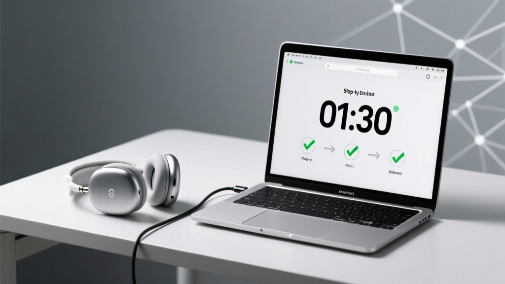 How to Connect Wireless Headphones to Mac in Under 90 Seconds (Without Bluetooth Failures, Pairing Loops, or 'Not Discoverable' Frustration)