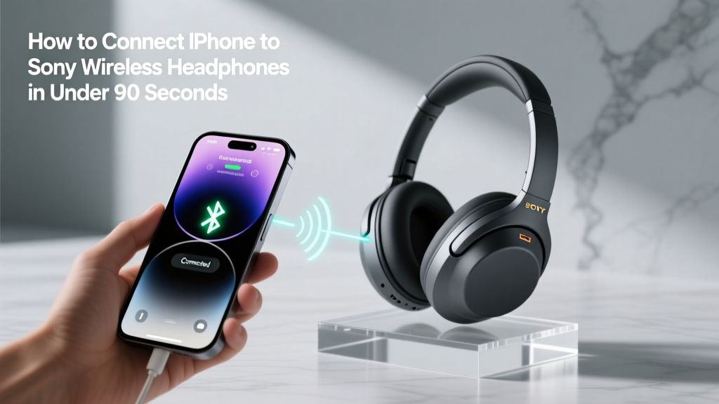 How to Connect iPhone to Sony Wireless Headphones in Under 90 Seconds: The Only Step-by-Step Guide You’ll Ever Need (No Resetting, No ‘Forget This Device’ Loops, No iOS Confusion)