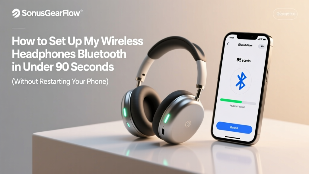 How to Set Up My Wireless Headphones Bluetooth in Under 90 Seconds (Without Restarting Your Phone, Losing Pairing History, or Getting Stuck in ‘Searching’ Mode)