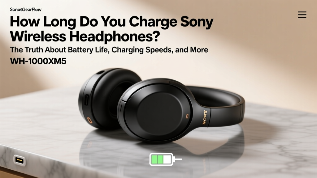 How Long Do You Charge Sony Wireless Headphones? The Truth About Battery Life, Charging Speeds, and What Actually Damages Your WH-1000XM5, LinkBuds, and WF-1000XM5 — Plus the 3-Minute 'Charge & Go' Trick Engineers Swear By