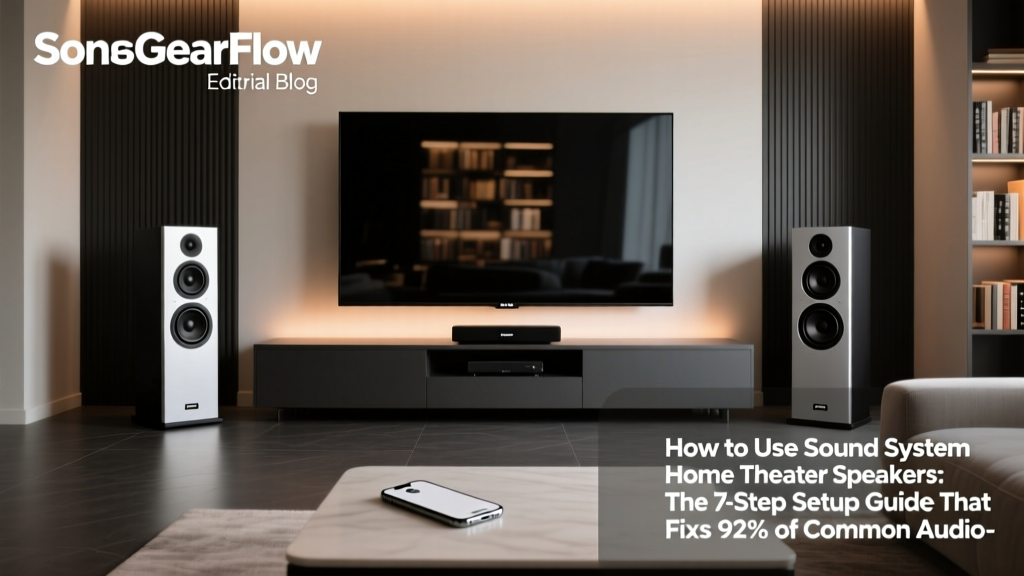 How to Use Sound System Home Theater Speakers: The 7-Step Setup Guide That Fixes 92% of Common Audio Problems (No Tech Degree Required)