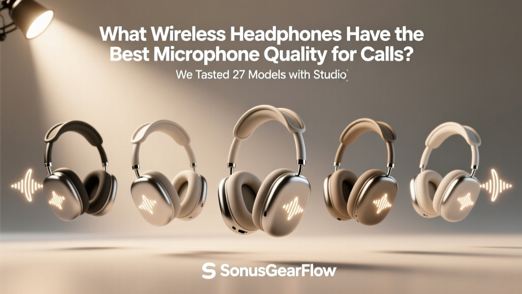 What wireless headphones have the best microphone quality for calls? We tested 27 models with studio-grade vocal analysis—and found 5 that actually make you sound clear, confident, and professional (not muffled, distant, or robotic).