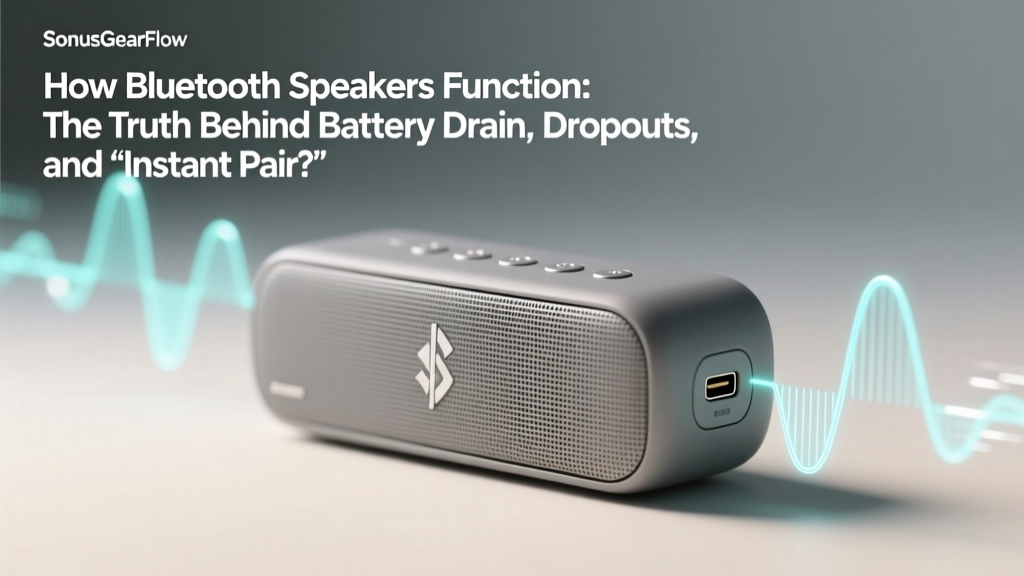 How Bluetooth Speakers Function Latest: The Truth Behind Battery Drain, Dropouts, and 'Instant Pairing' (Spoiler: It’s Not Magic — Here’s Exactly What Happens in Real Time)