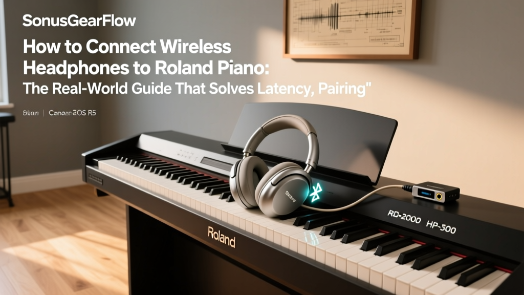 How to Connect Wireless Headphones to Roland Piano: The Real-World Guide That Solves Latency, Pairing Failures, and Bluetooth Limitations (7 Tested Methods — Including the One Roland Doesn’t Tell You About)