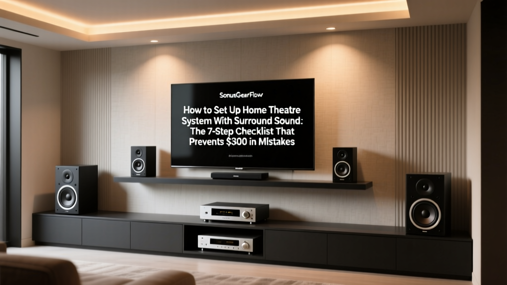 How to Set Up Home Theater System With Surround Sound: The 7-Step Checklist That Prevents $300 in Cable Mistakes, Speaker Misplacement, and Receiver Confusion (No Tech Degree Required)