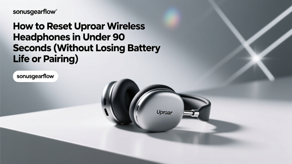 How to Reset Uproar Wireless Headphones in Under 90 Seconds (Without Losing Battery Life or Pairing History — Step-by-Step Guide That Actually Works)