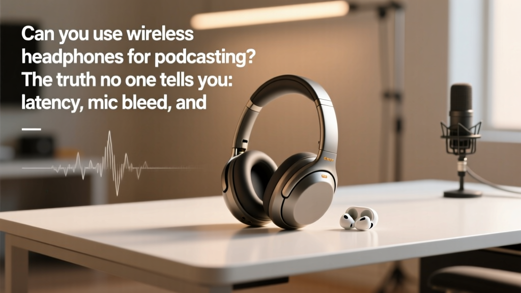 Can you use wireless headphones for podcasting? The truth no one tells you: latency, mic bleed, and battery traps that sabotage your audio—plus the 3 wireless models engineers actually trust in 2024.