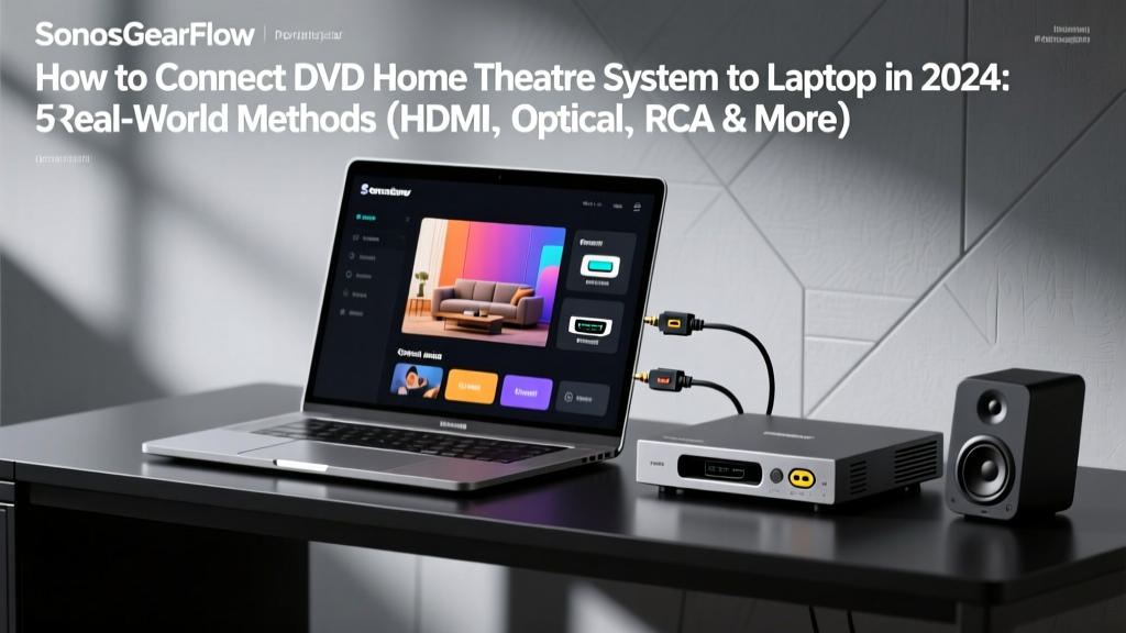 How to Connect DVD Home Theater System to Laptop in 2024: 5 Real-World Methods (HDMI, Optical, RCA & More) — No Sound Dropouts, No Compatibility Surprises, Just Working Audio/Video in Under 10 Minutes