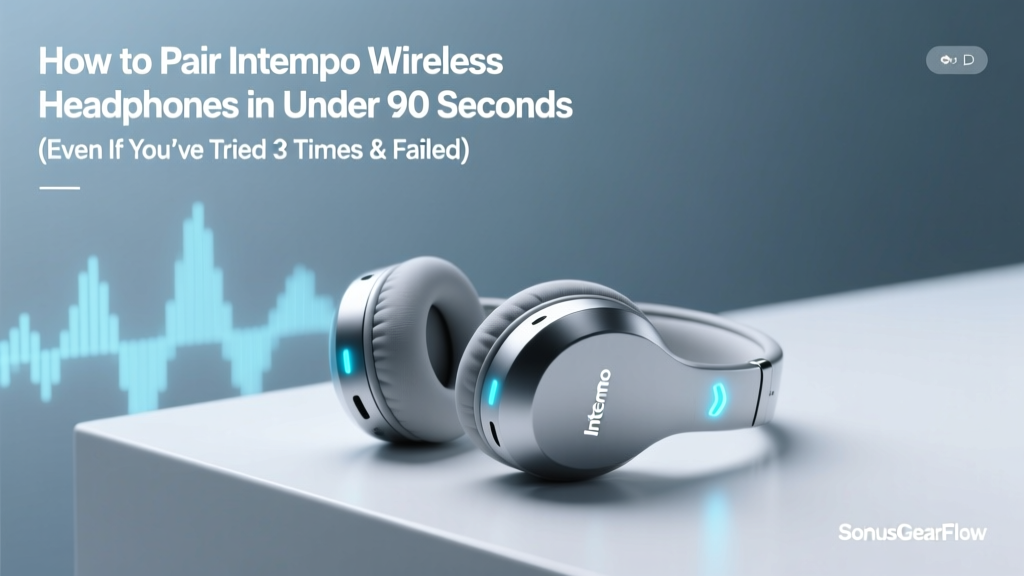 How to Pair Intempo Wireless Headphones in Under 90 Seconds (Even If You’ve Tried 3 Times & Failed — Here’s the Exact Button Combo Your Manual Hides)