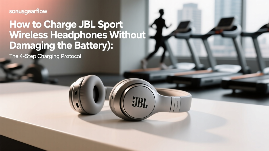 How to Charge JBL Sport Wireless Headphones (Without Damaging the Battery): The 4-Step Charging Protocol Engineers Actually Use — Plus What NOT to Do With That Tiny USB-C Port