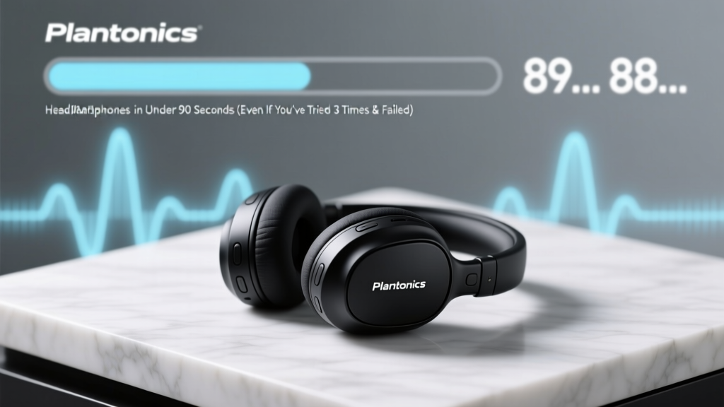 How to Connect Wireless Plantronics Headphones in Under 90 Seconds (Even If You’ve Tried 3 Times & Failed—Here’s the Exact Button Combo Your Model Needs)