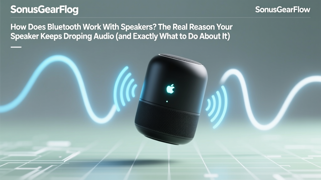 How Does Bluetooth Work With Speakers? The Real Reason Your Speaker Keeps Dropping Audio (and Exactly How to Fix It in Under 90 Seconds)