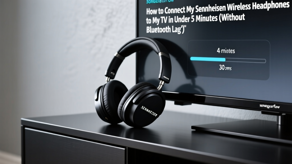 How to Connect My Sennheiser Wireless Headphones to My TV in Under 5 Minutes (Without Bluetooth Lag, Audio Sync Issues, or Buying New Gear)