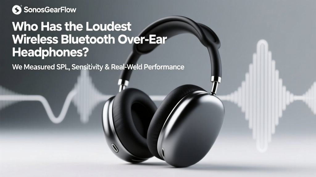Who Has the Loudest Wireless Bluetooth Over Ear Headphones? We Measured SPL, Sensitivity & Real-World Volume Across 12 Flagship Models—And One Surprised Even Our Audio Engineers