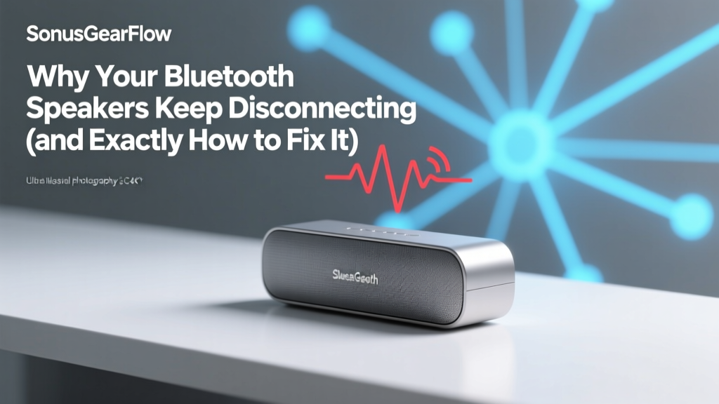 Why Your Bluetooth Speakers Keep Disconnecting (and Exactly How to Have Bluetooth Speakers Remain Active Without Manual Reconnection — 7 Proven Fixes That Work in 2024)
